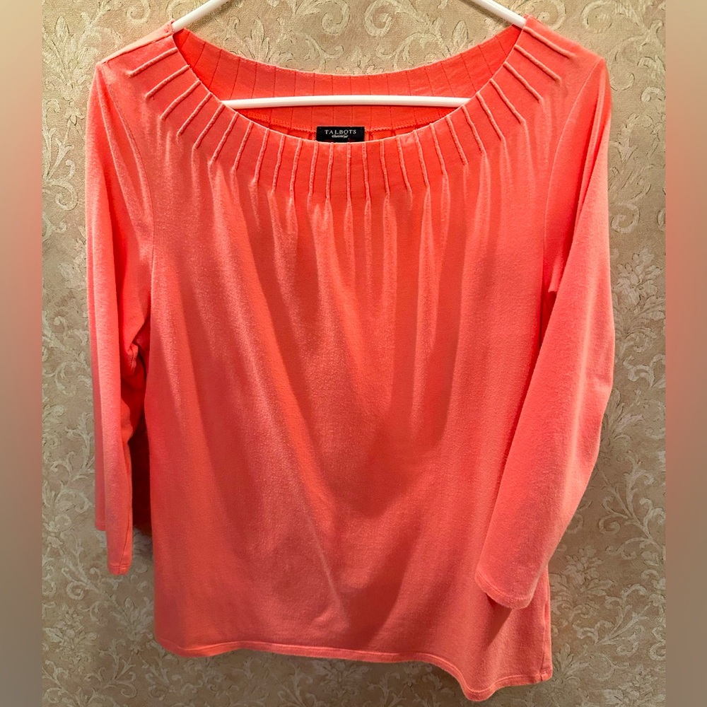 Talbot’s Women’s Long Sleeve Cotton Tee